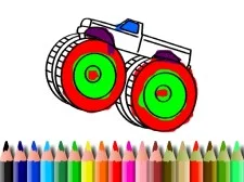 Colorarea camionului monstru BTS