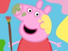 Cutie de vopsea drăguță pentru porci