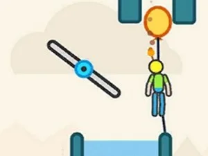 Ajută -l pe Stickman să ardă