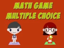 Joc de matematică alegere multiplă
