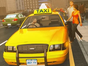 Simulator de șofer de taxi