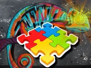 Animale sălbatice Jigsaw